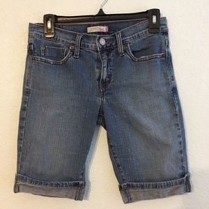 Levi's Blue Jean 515 Shorts Size 4